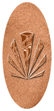 DG5000-602-CP-SH-CP Copper Sunburst Shimmer Copper